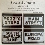 Streets of Gibraltar Magnet Set